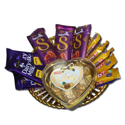 "Choco Thali - Code RC03 - Click here to View more details about this Product